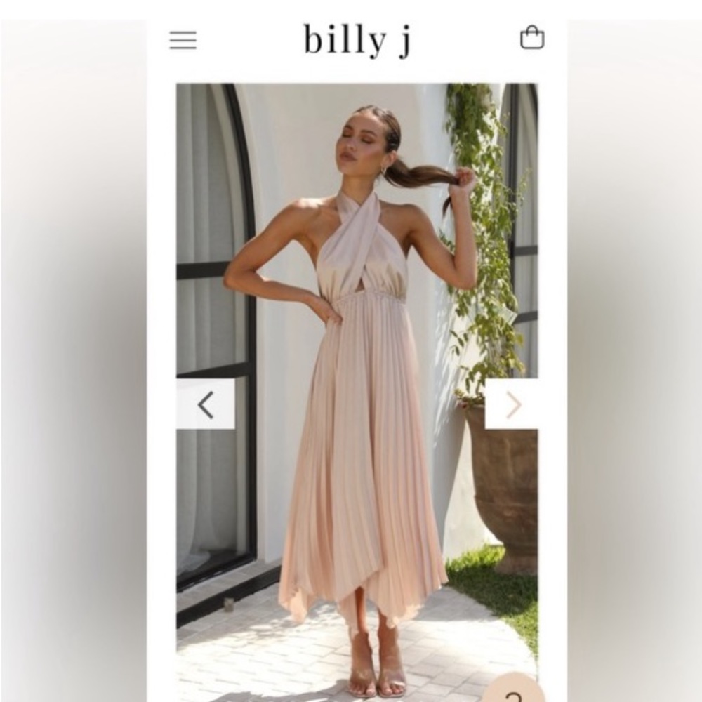 Billy J Miami Midi Dress NWT